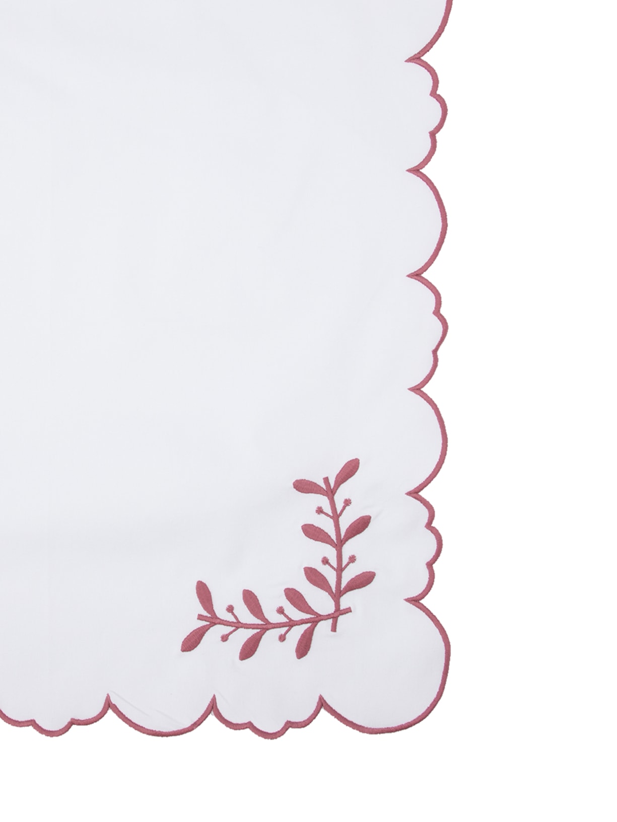 Set Guardanapos Catarina Bordado Antigo 2 Unidades Rosa  Suva Collections