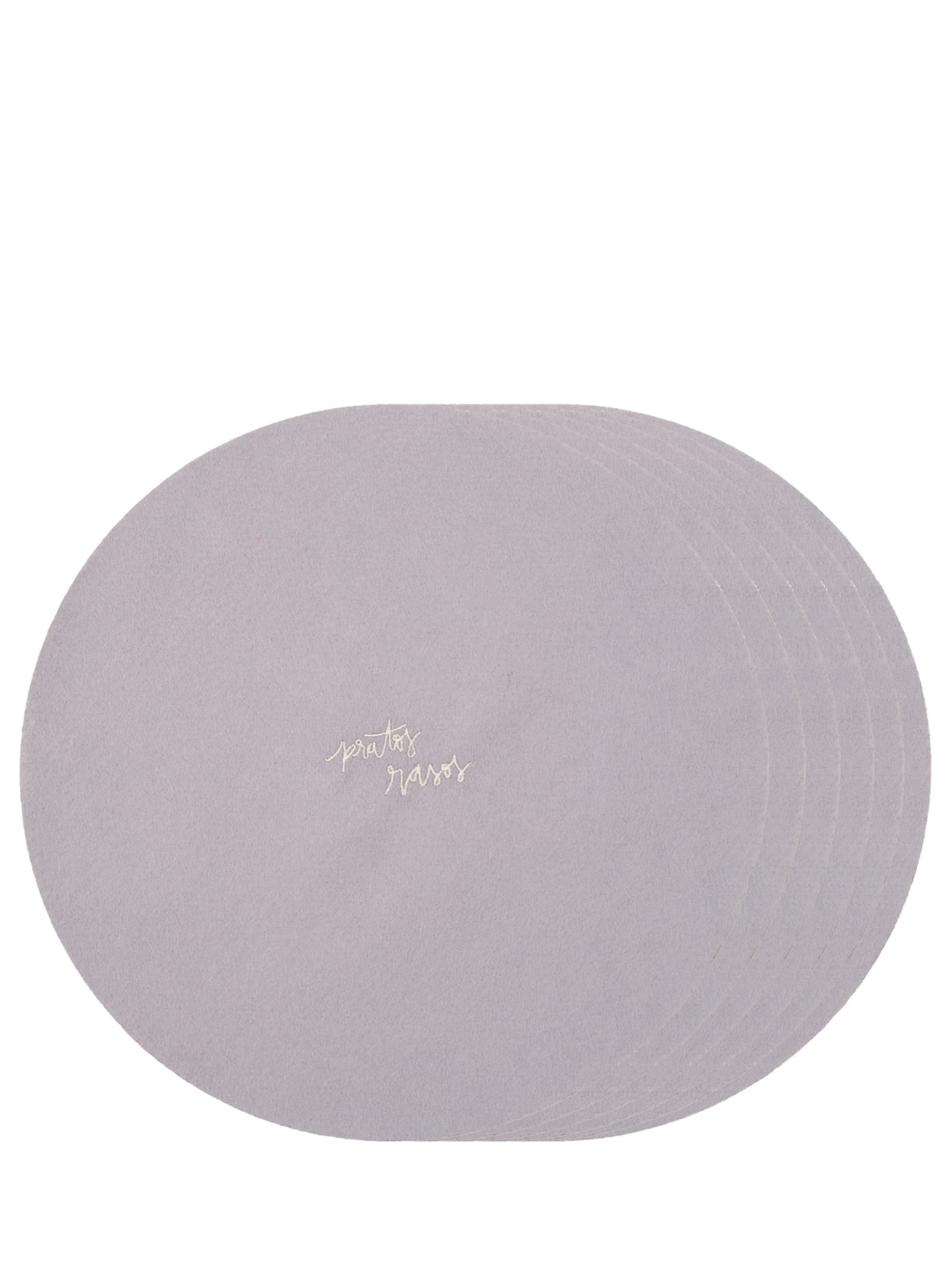 Set Separador De Louça 36 Unidades - Cinza