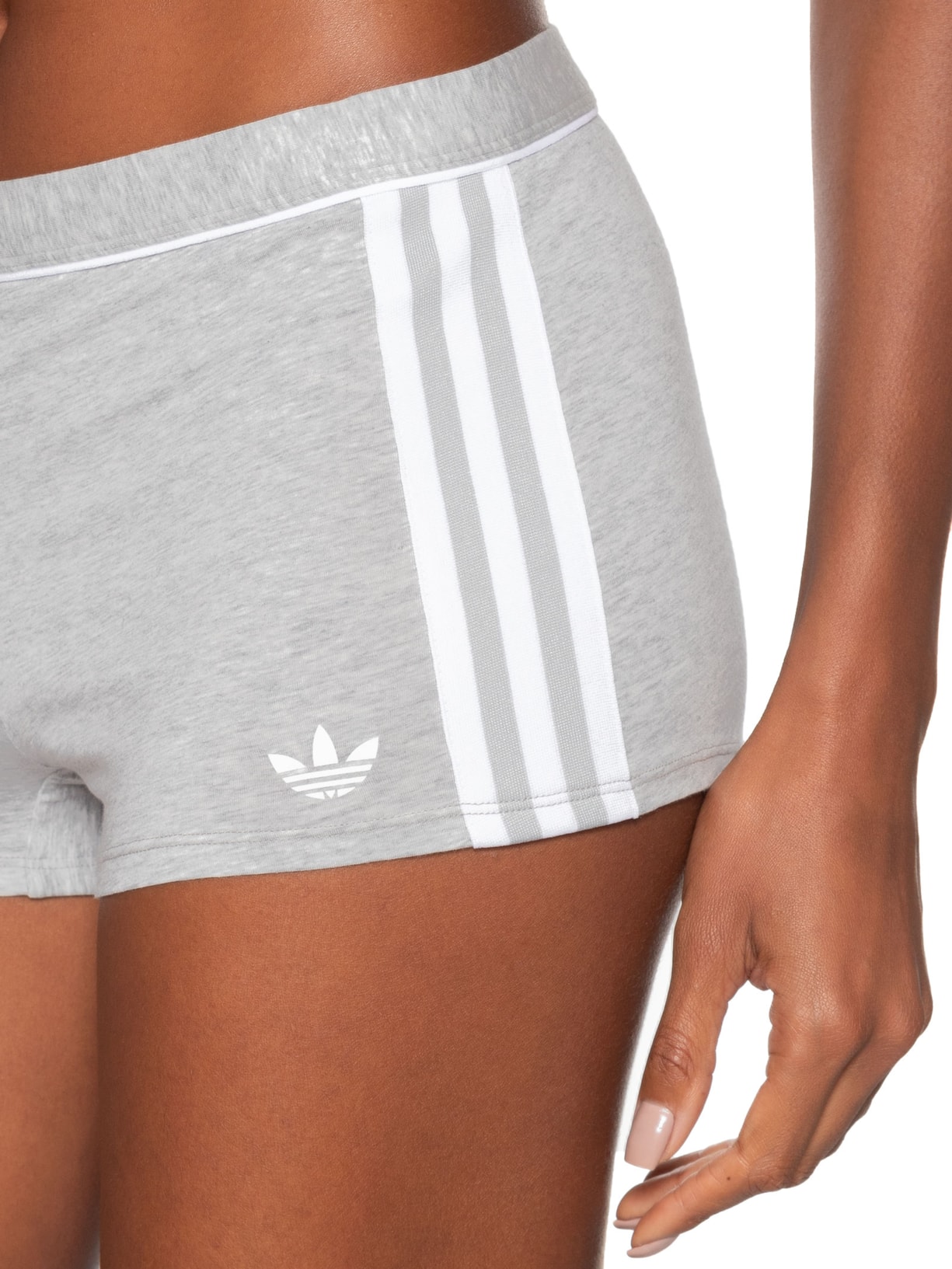 Short Adicolor Comfort Flex Cotton Cinza Adidas Originals Underwear