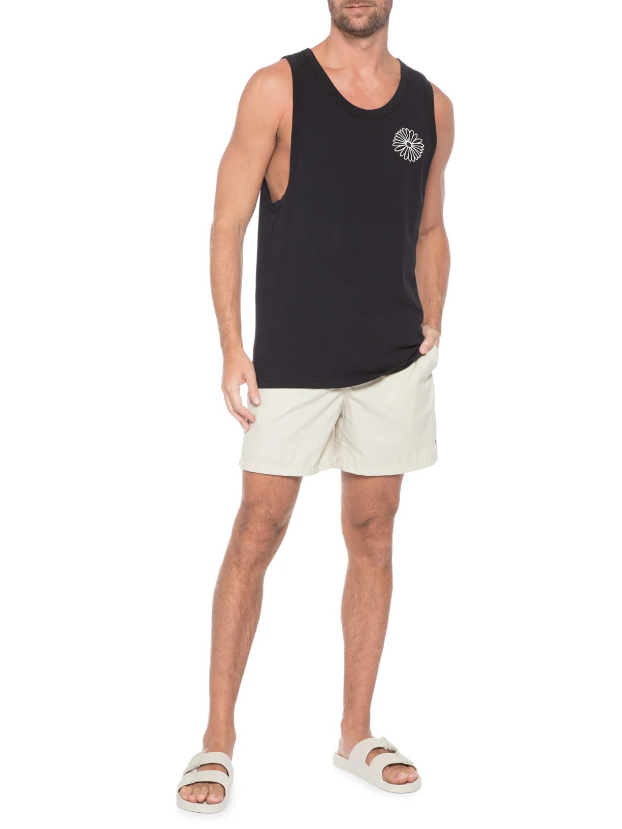 Short Basico Amni Bege Blueman