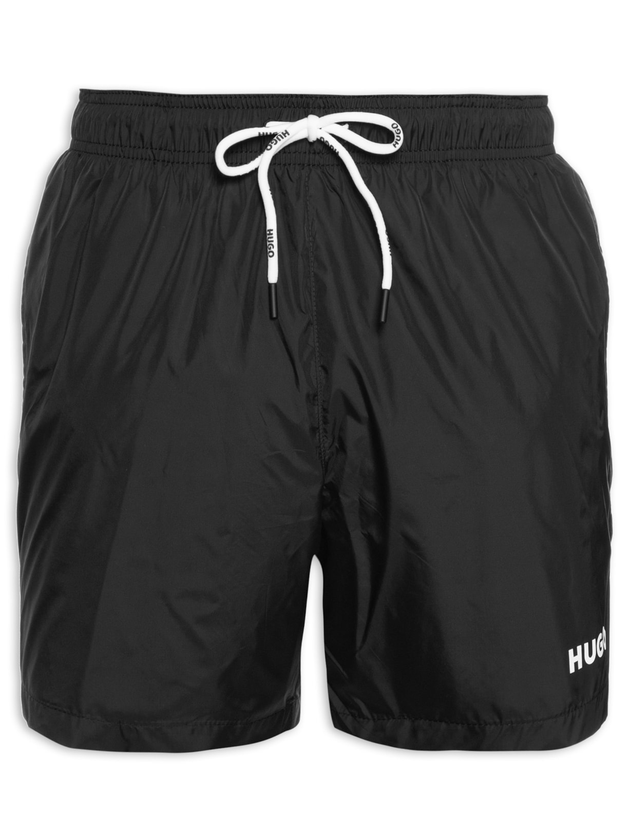 Short Beachwear Masculina Haiti Preto Hugo