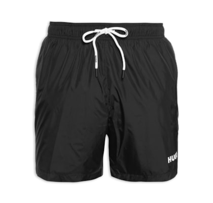 Short Beachwear Masculina Haiti - Preto