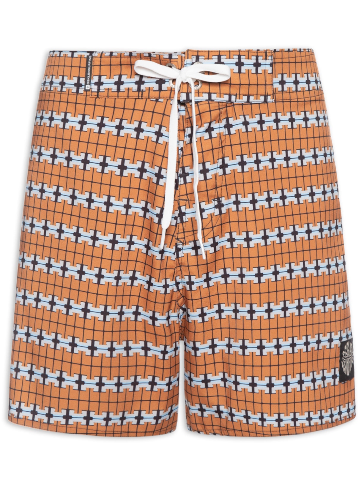 Short Beachwear Masculino Bricks Marrom Osklen