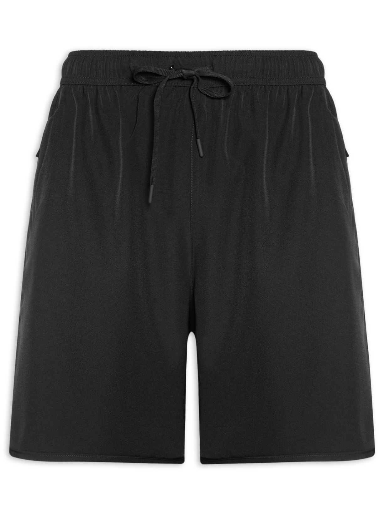 Short Beachwear Masculino com Zíper no B - Preto