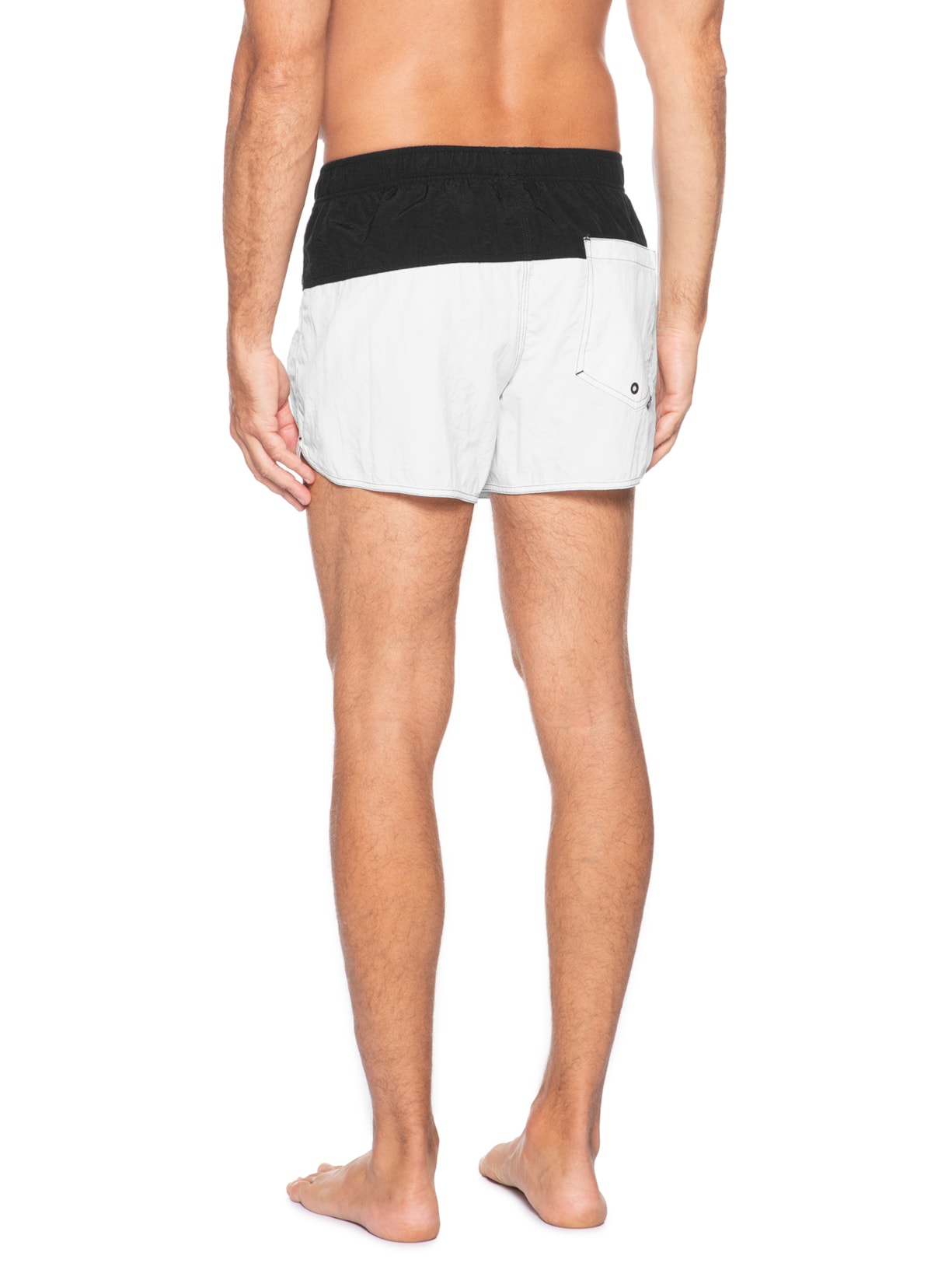 Short Beachwear Masculino Deep Flow Preto Osklen
