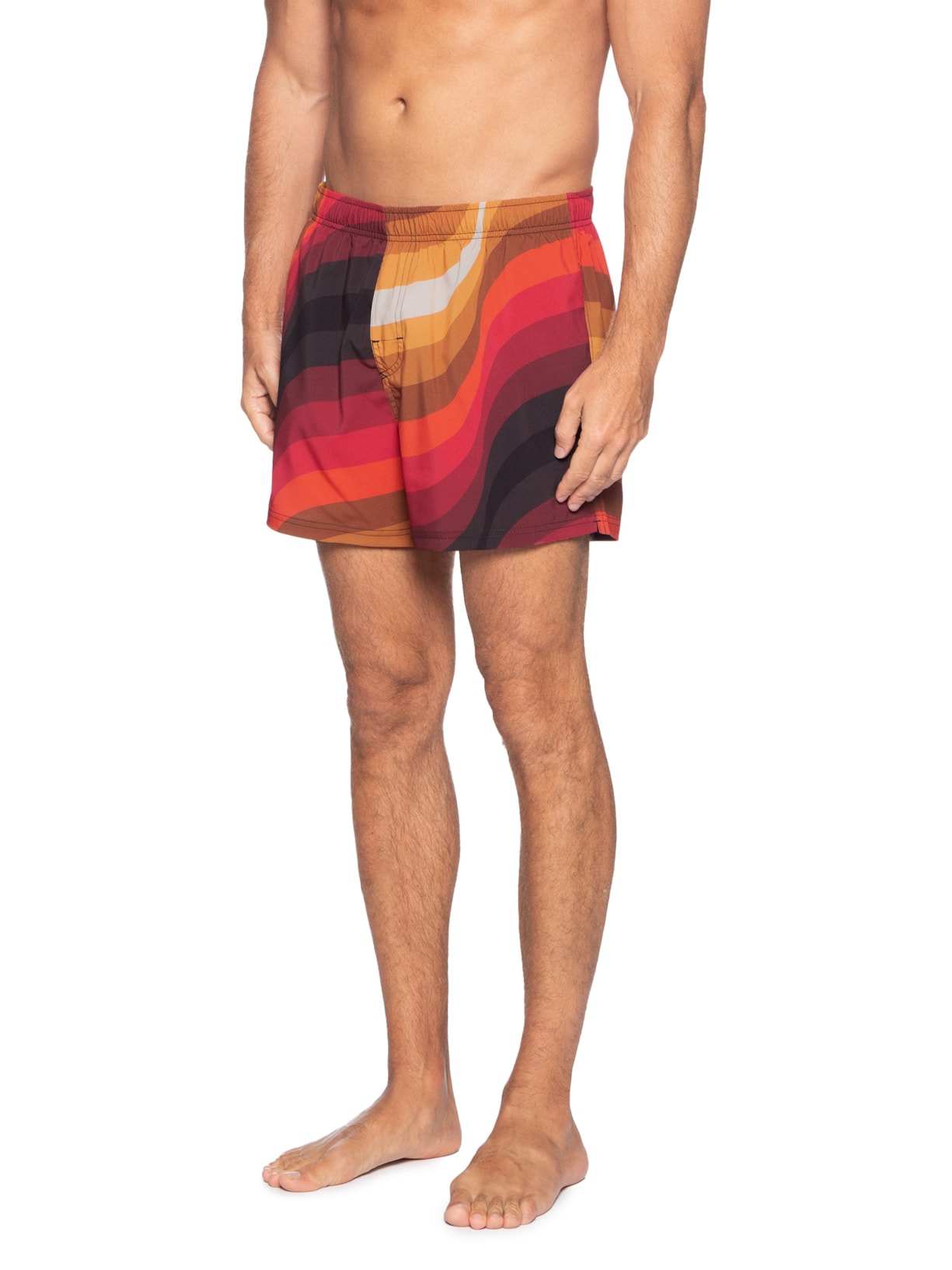 Short Beachwear Masculino Ipanema Vermelho Osklen