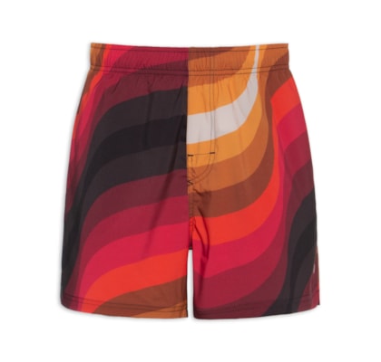 Short Beachwear Masculino Ipanema - Vermelho