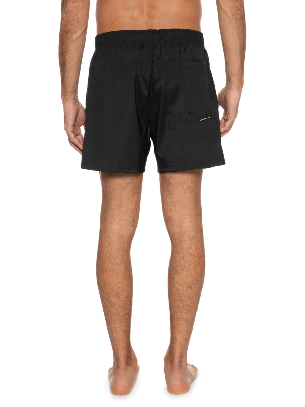 Short Beachwear Masculino New Aquaone Flex Preto Osklen