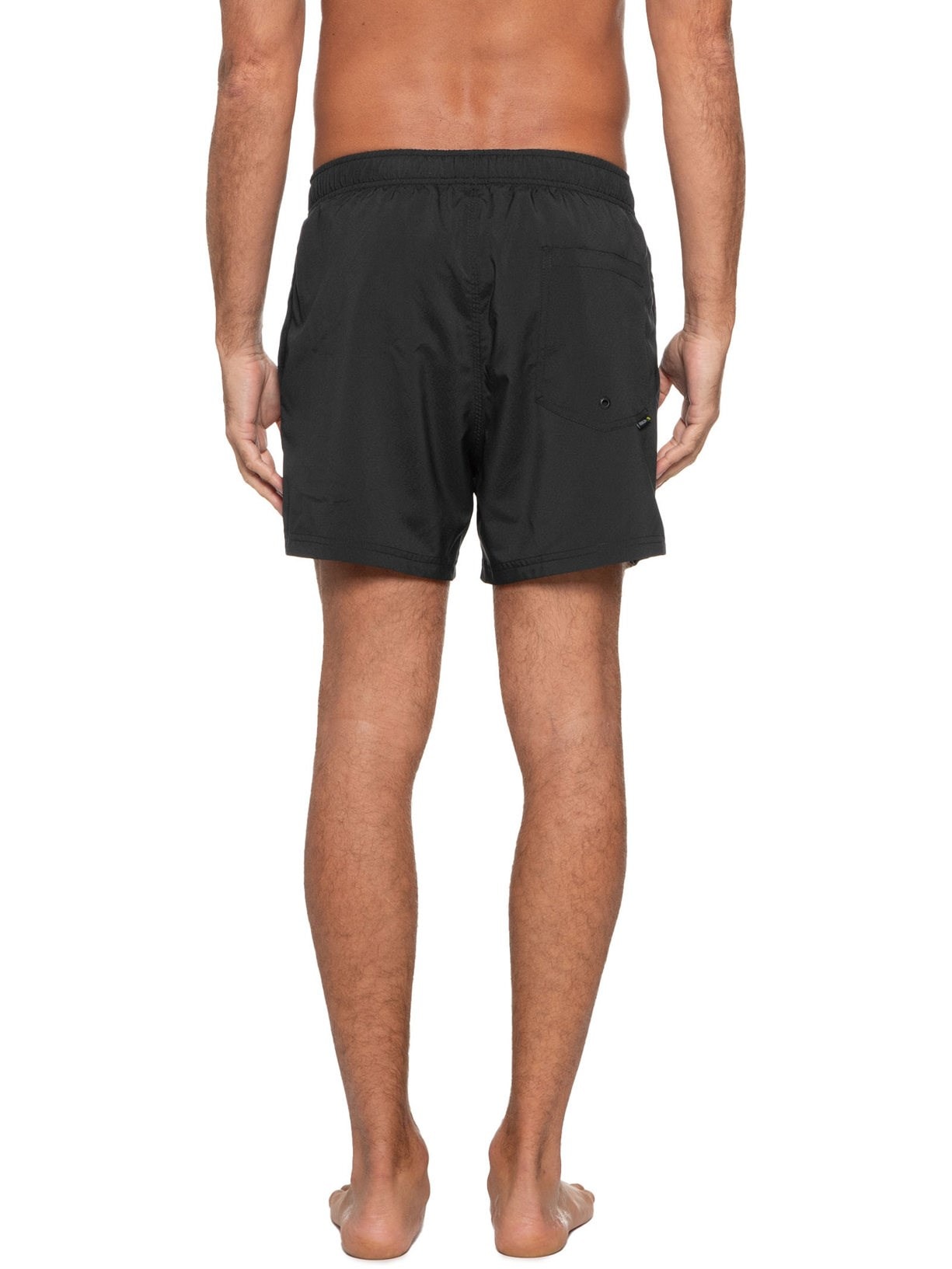 Short Beachwear Masculino Resort Aquaone Flex Itaguaré Preto Osklen