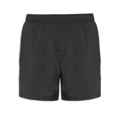 Short Beachwear Masculino Resort Aquaone Flex Itaguaré - Preto