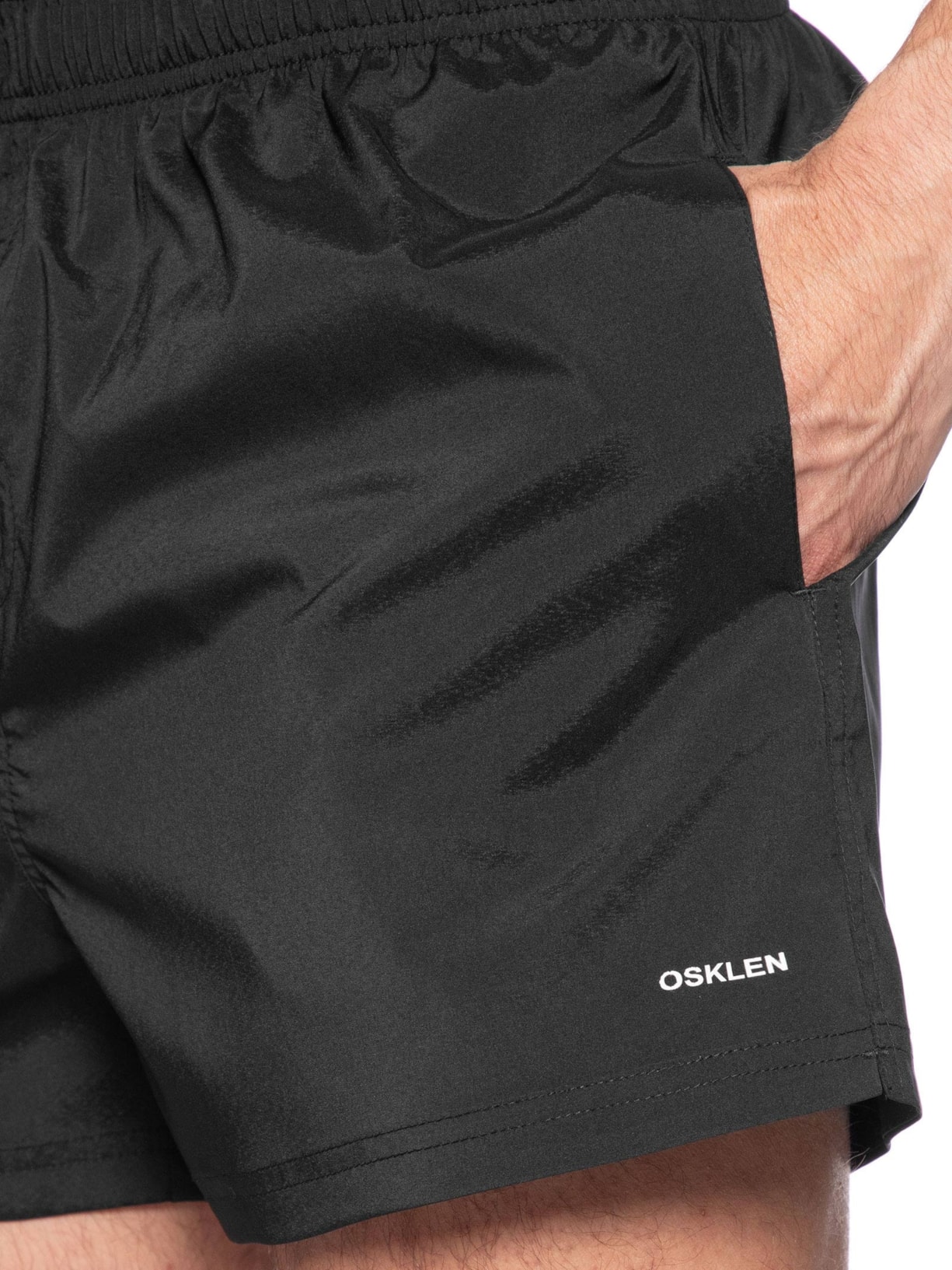Short Beachwear Masculino Resort Aquaone Ride Preto Osklen