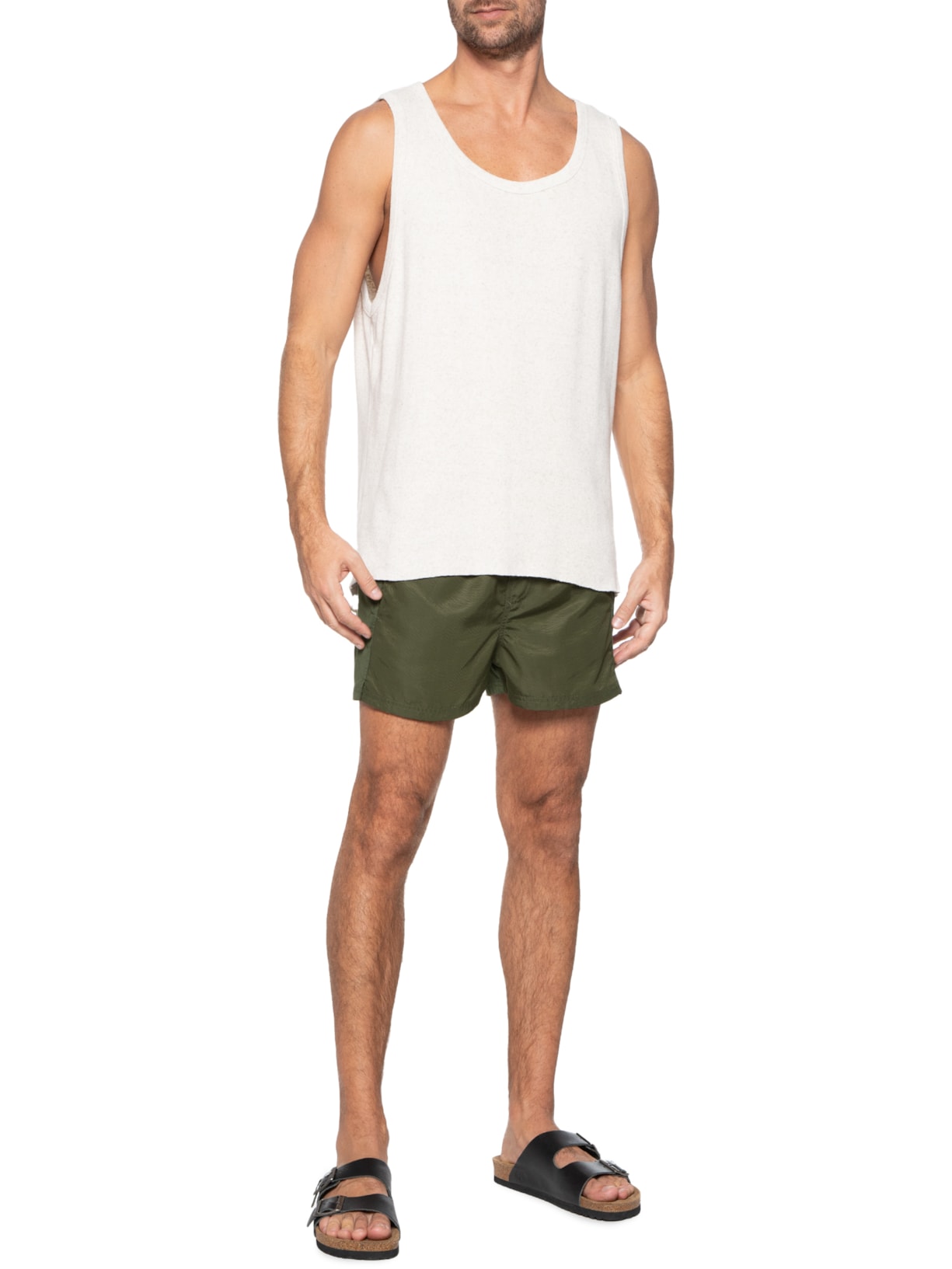 Short Beachwear Masculino Resort Travessia Verde Osklen
