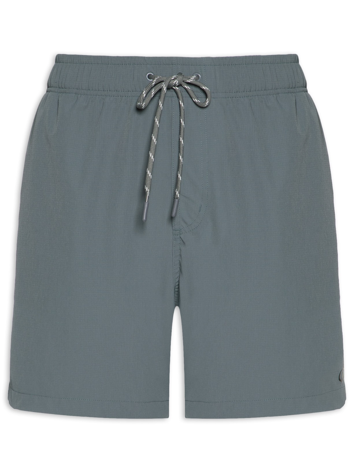 Short Beachwear Masculino Rip Stop UV Cinza Blueman