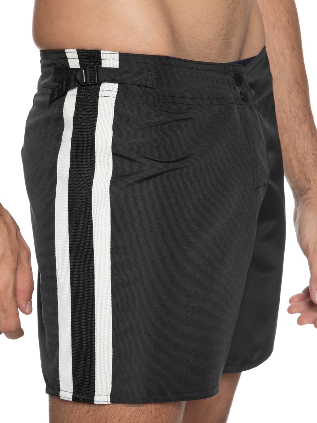 Short Beachwear Masculino Urban Preto Osklen