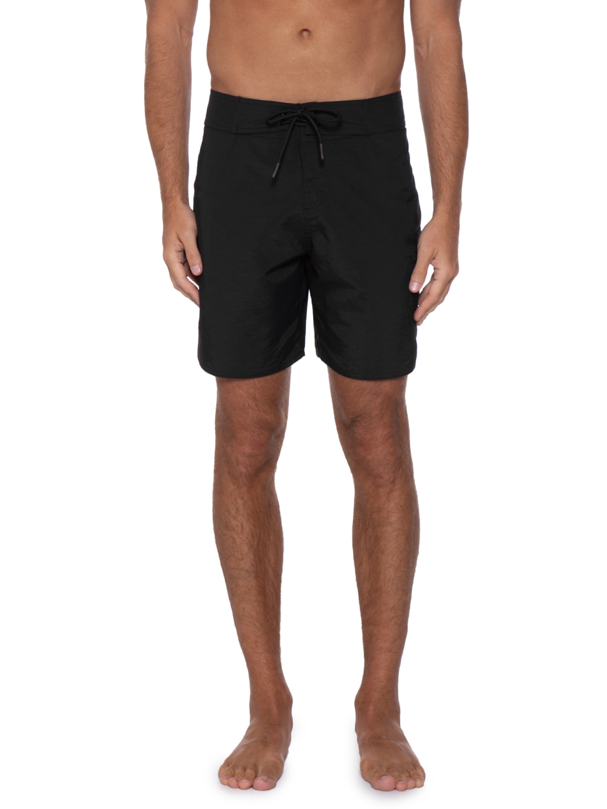 Short Boardshorts Wind Pocket Preto Kour
