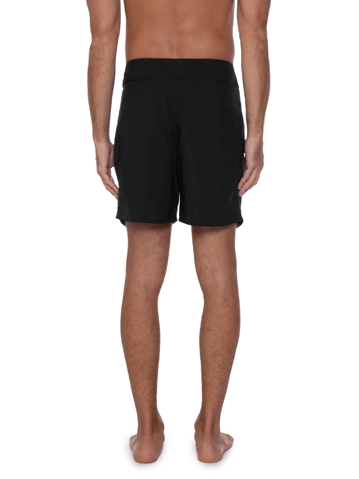 Short Boardshorts Wind Pocket Preto Kour