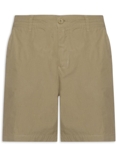 Short Casual De Linho Masculina Flow - Bege