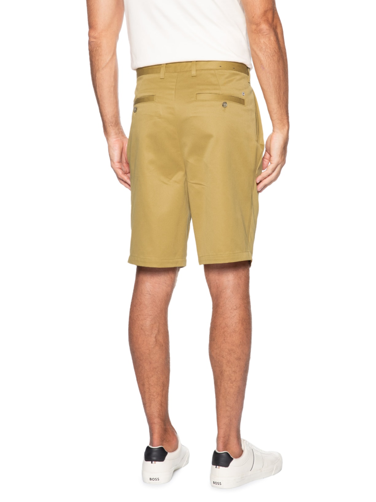 Short Casual Masculino C-Kai-Dpl Dourado Boss