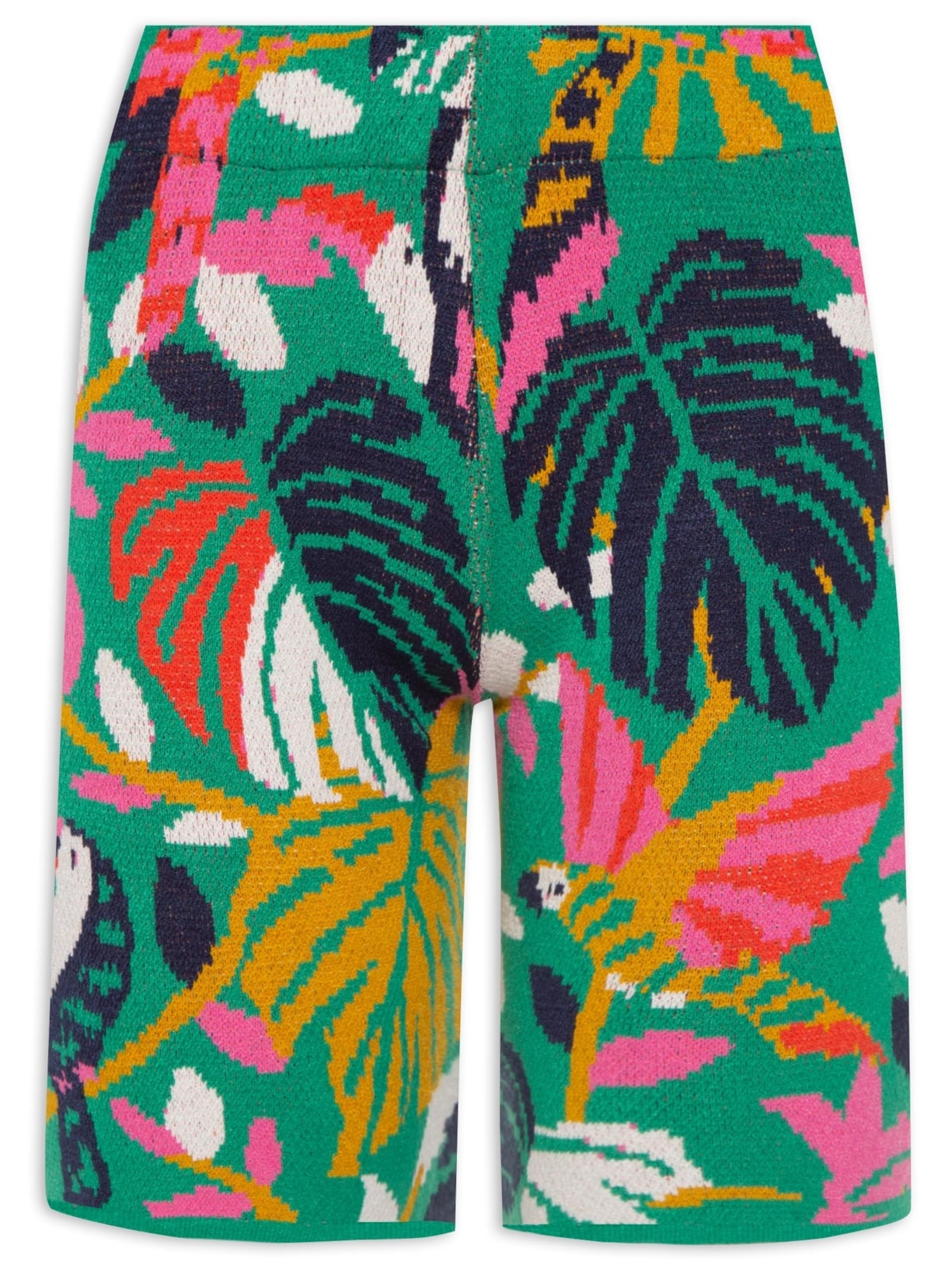 Short Ciclista Tricot Bosque Dos Pássaros - Verde