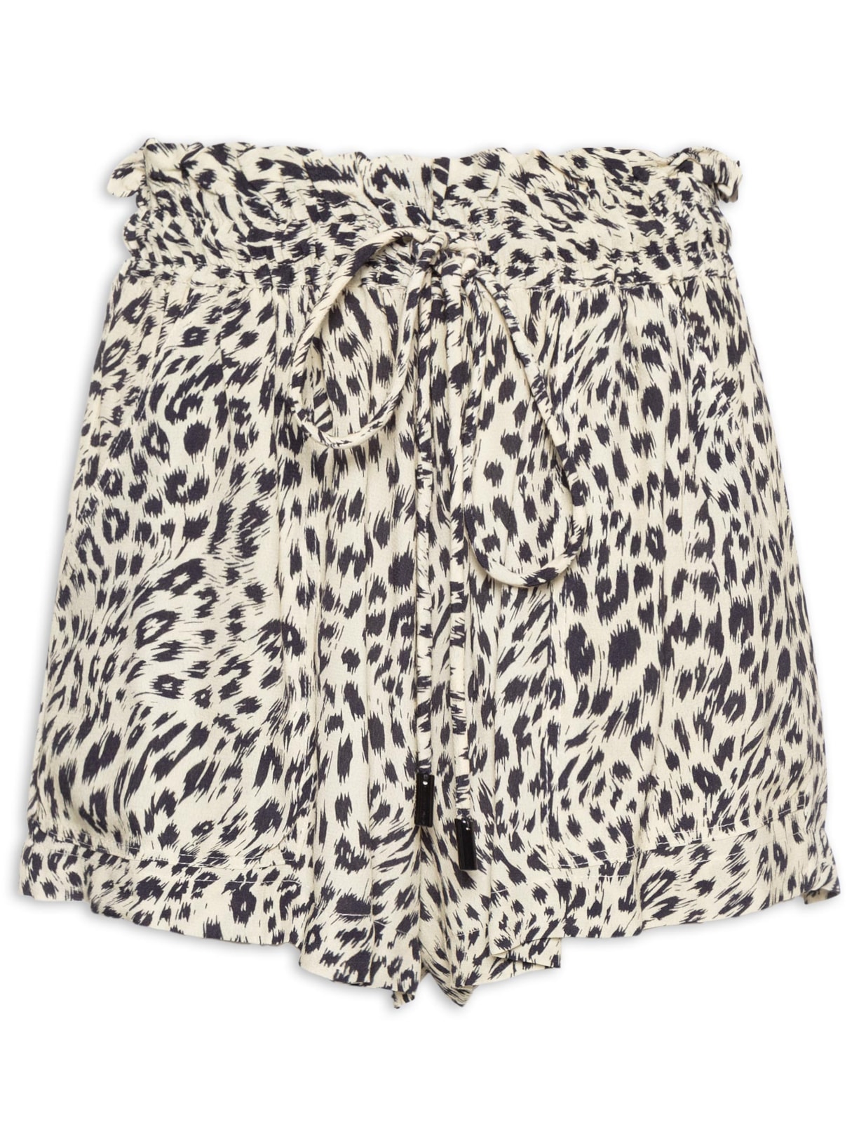 Short Clochard Feminino Onça Abby - Preto