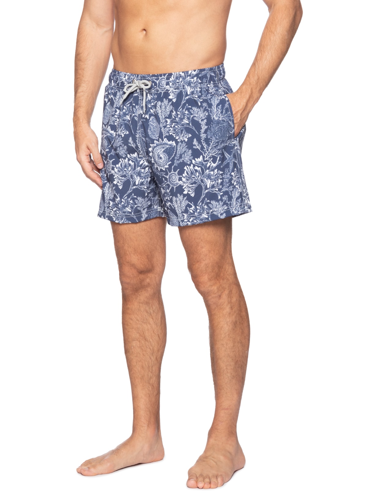 Short De Praia Masculino Mar Azul Zapalla