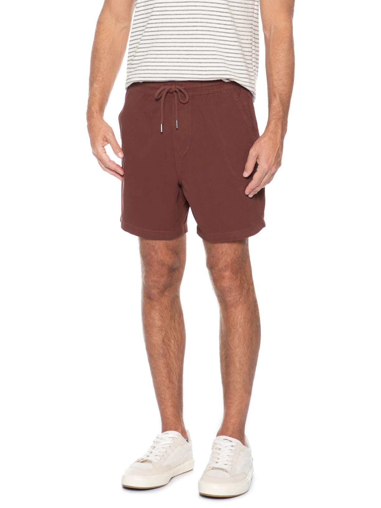 Short de Sarja Masculino Day Marrom Reserva
