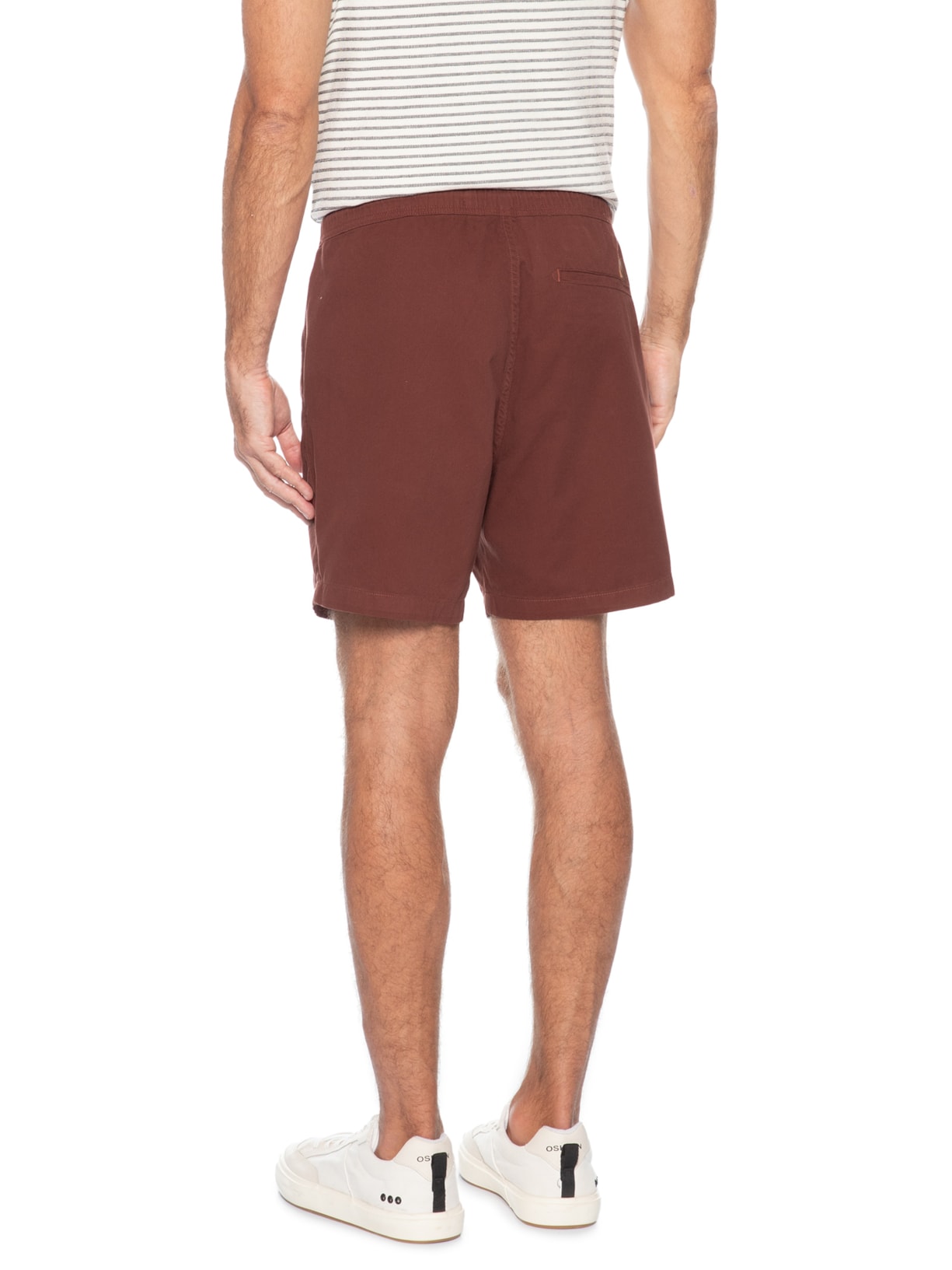 Short de Sarja Masculino Day Marrom Reserva