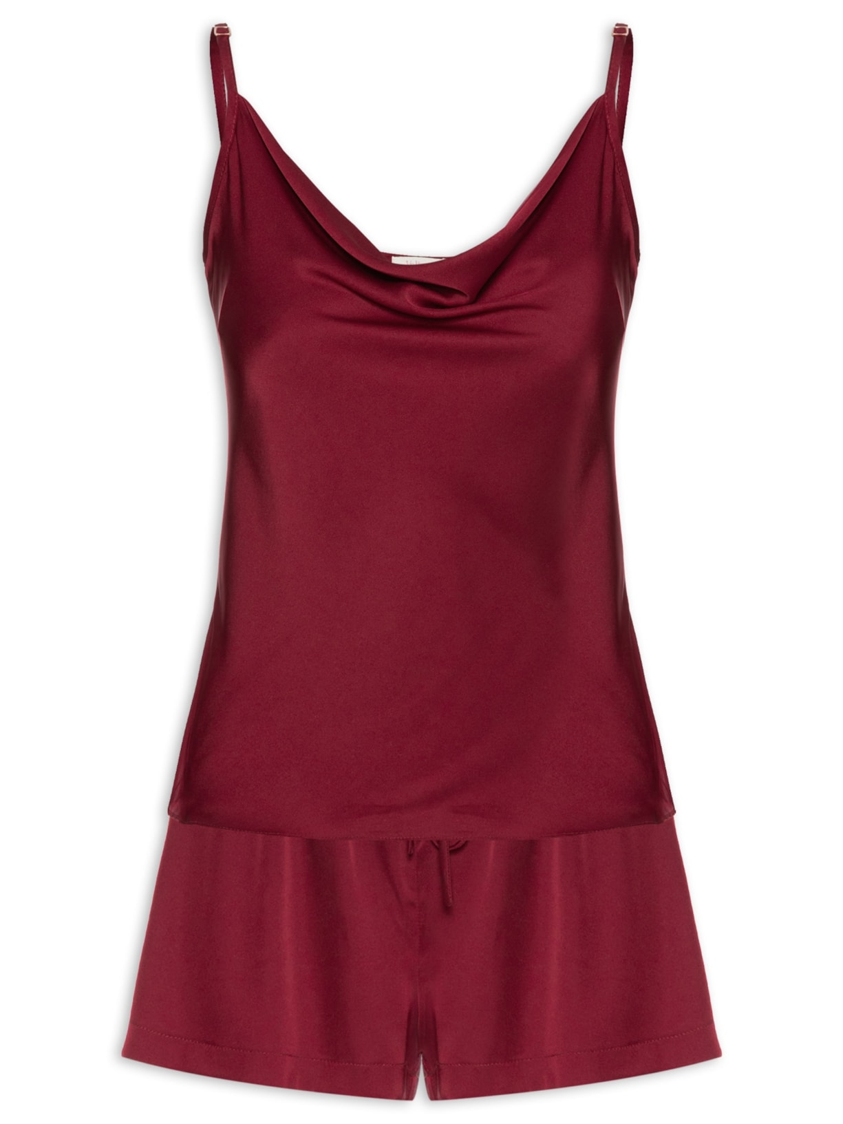 Short Doll Feminino - Vinho