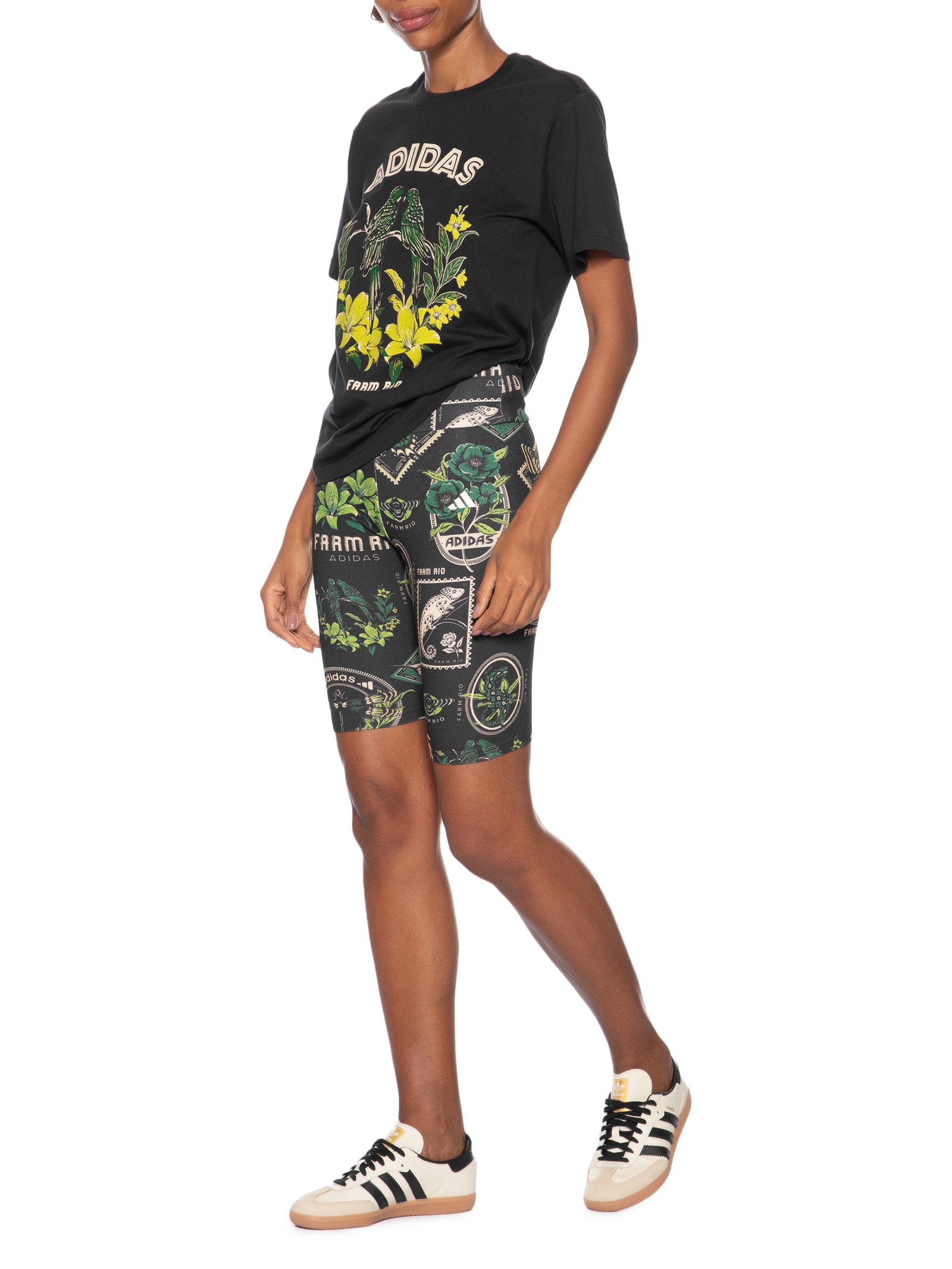 Adidas + Farm - Short Farm Bike - Preto