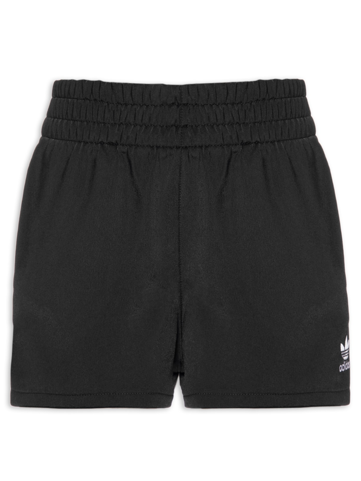 Short Feminino 3 Stripes - Preto