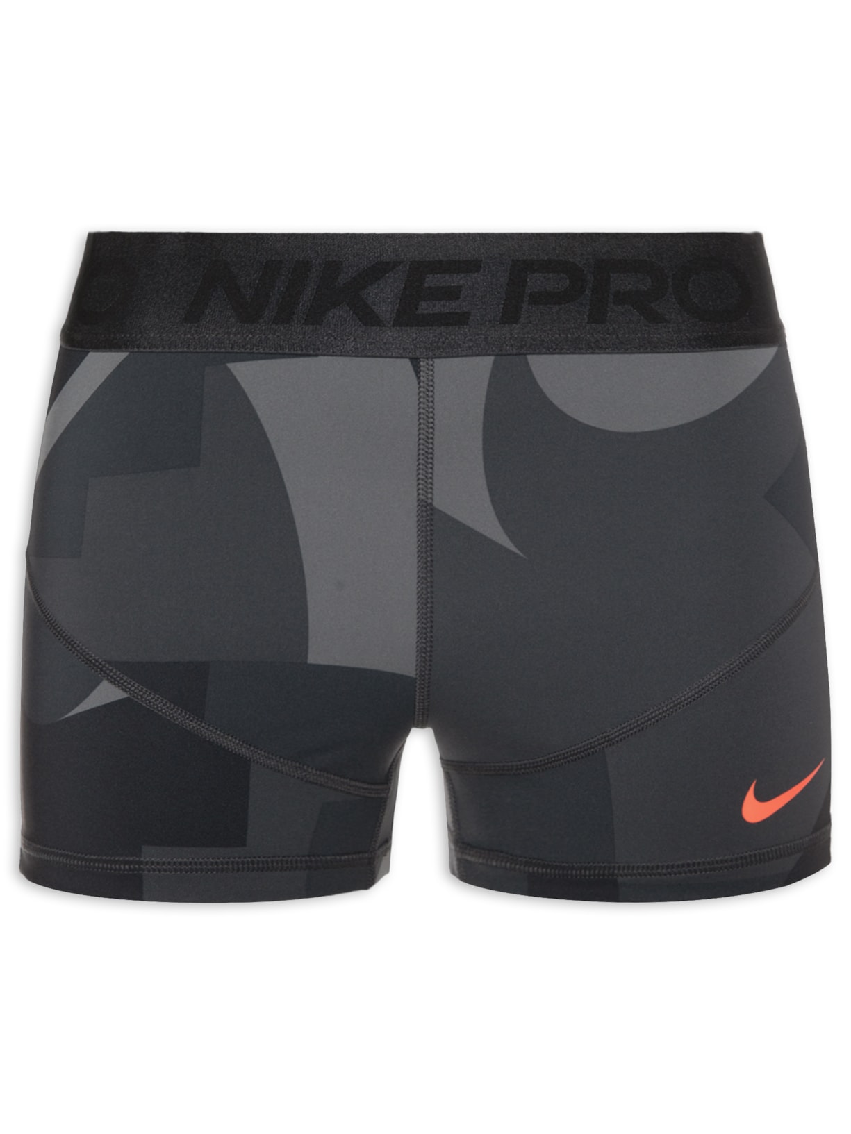 Short Feminino 3in Mxny - Cinza