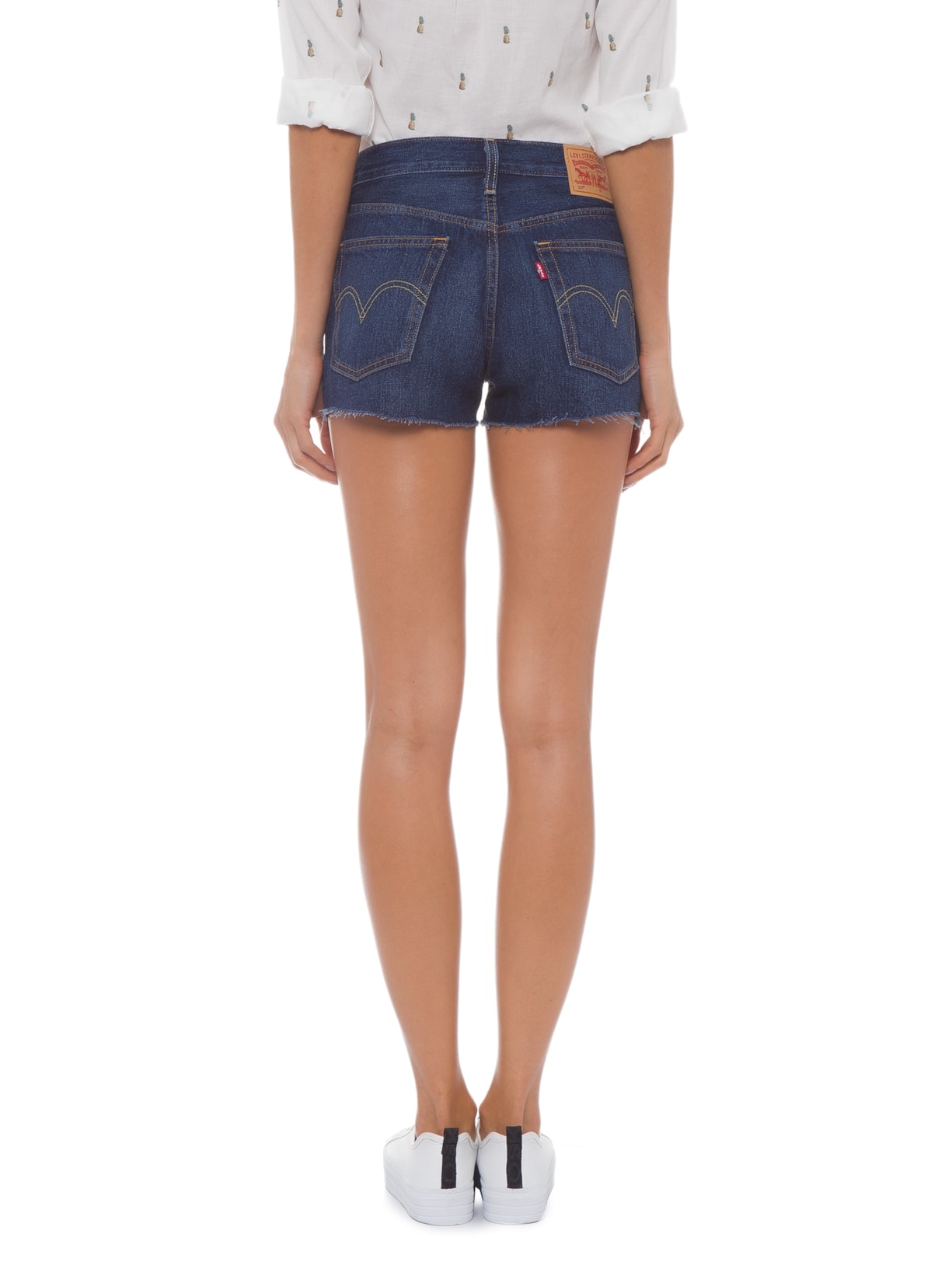 Short Feminino 501 Azul Levi's