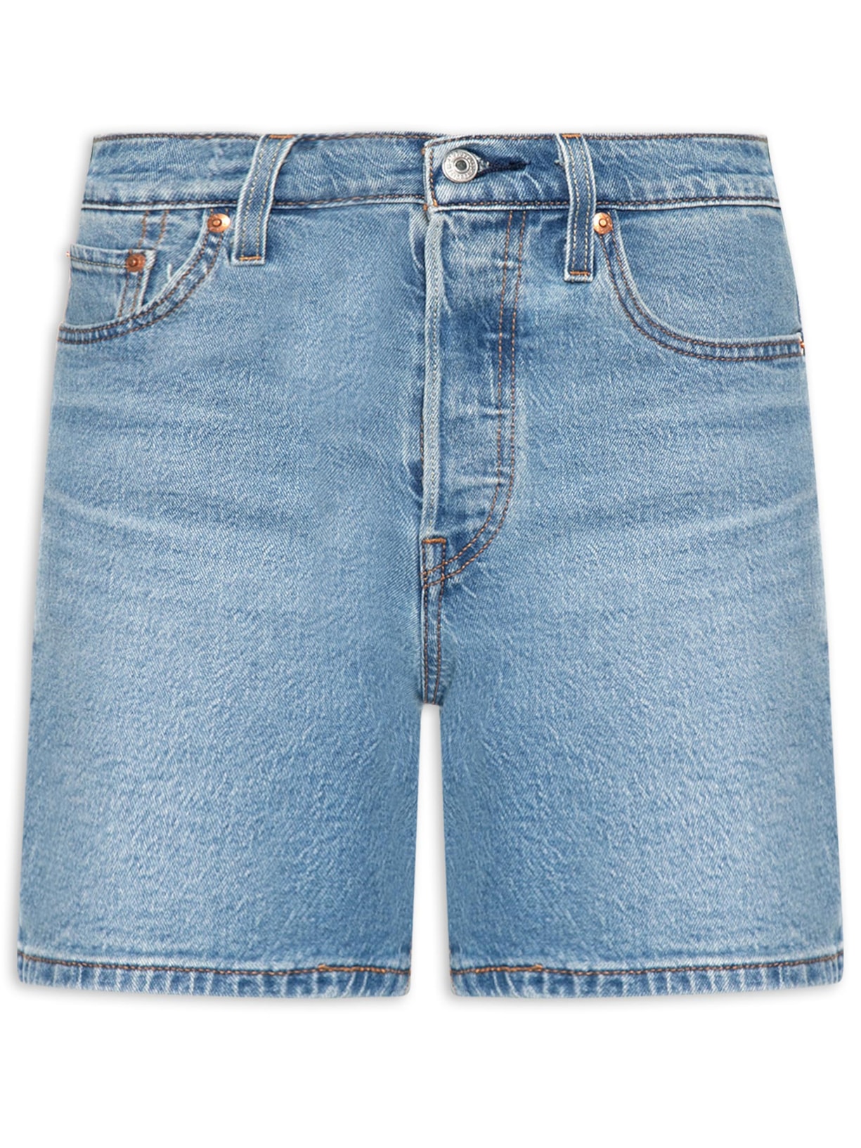 Short Feminino 501 Mid Thing Lw Azul Levi's