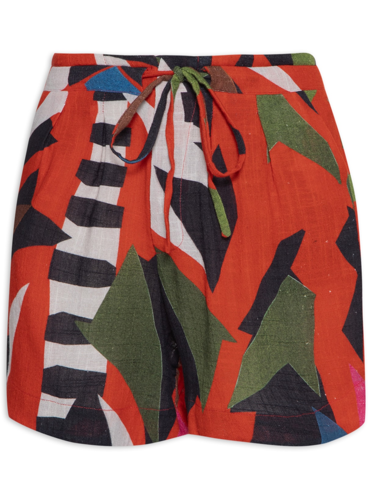 Short Feminino Abacaxi - Vermelho