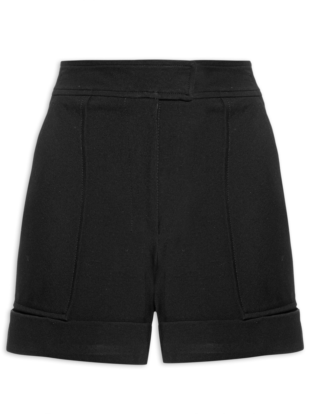 Short Feminino Alfa - Preto