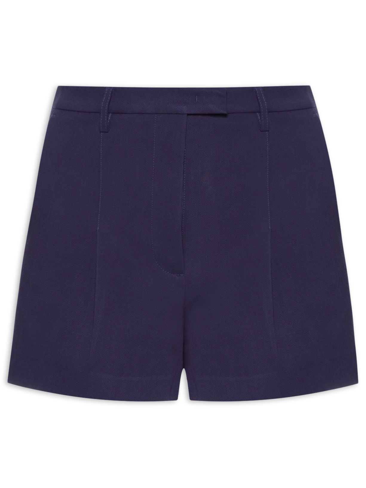 Short Feminino Alfaiataria - Azul