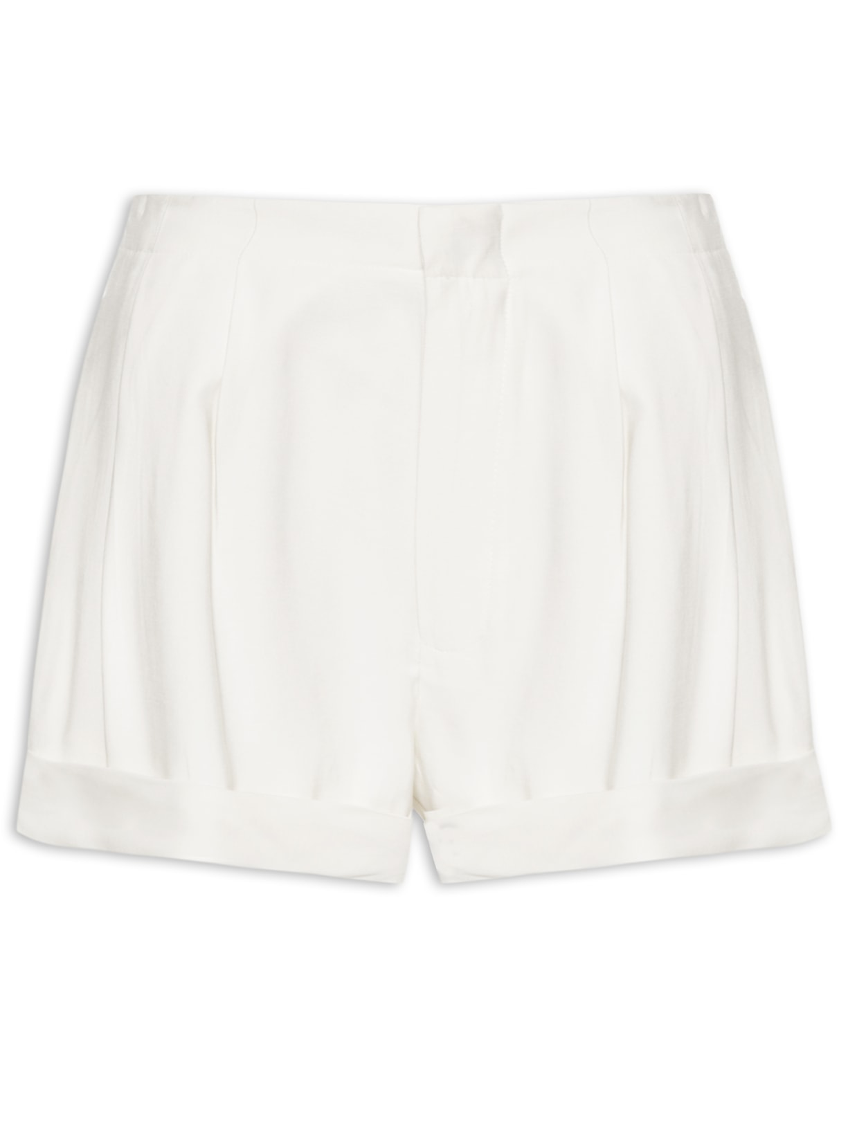 Short Feminino Alfaiataria - Branco