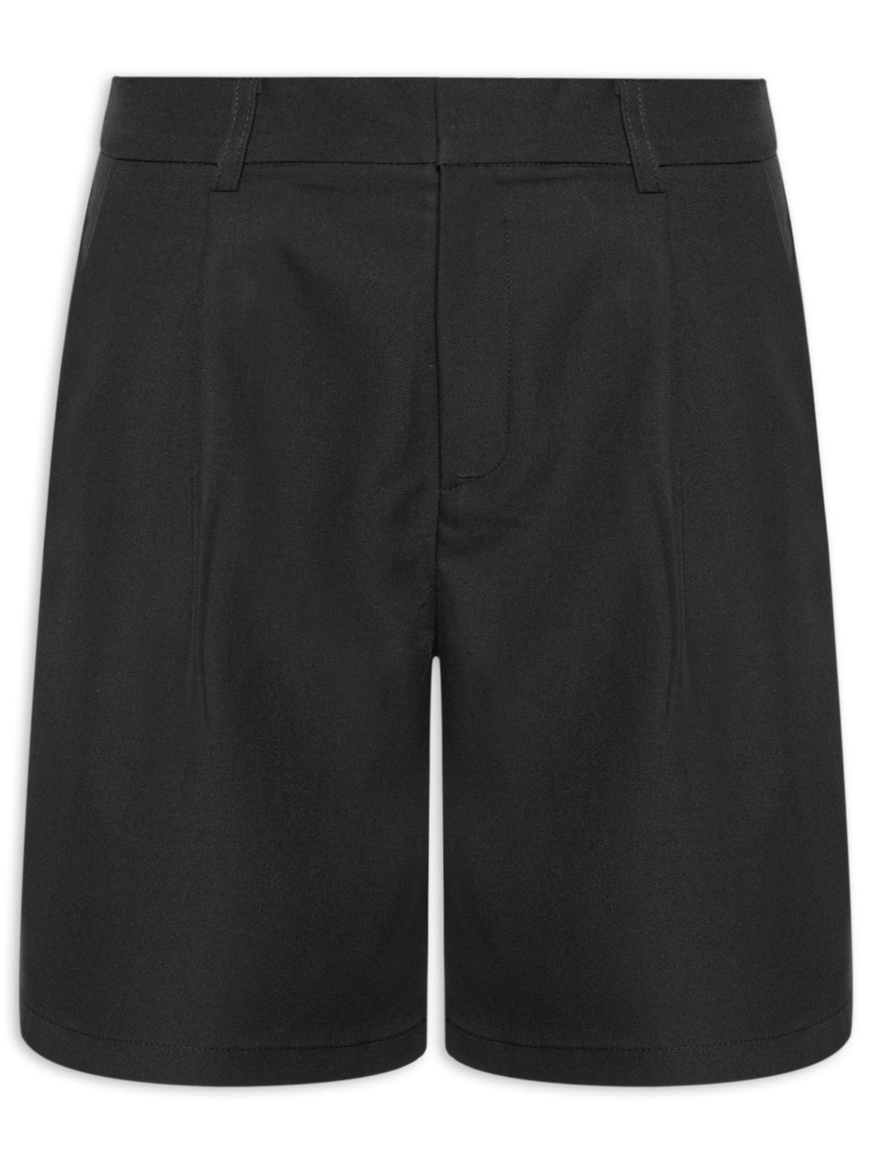 Short Feminino Alfaiataria Preto Basiq