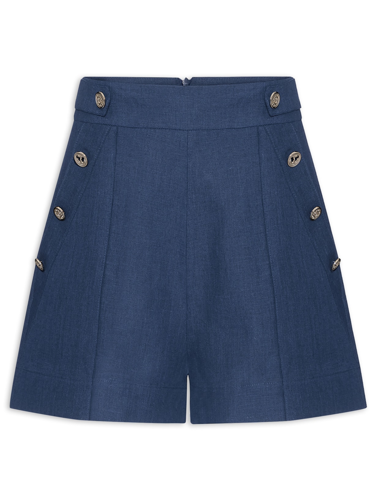 Short Feminino Âncora - Azul