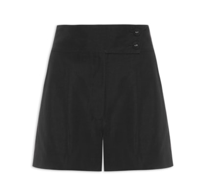 Short Feminino Anna - Preto