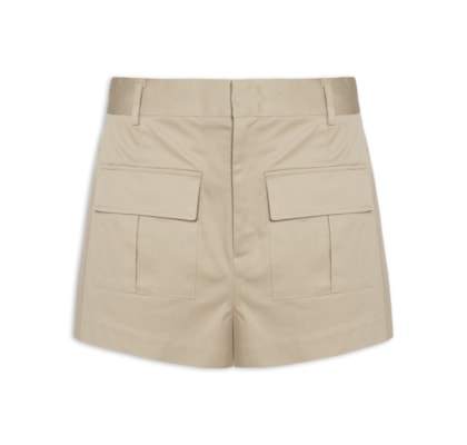 Short Feminino Asa Delta - Bege
