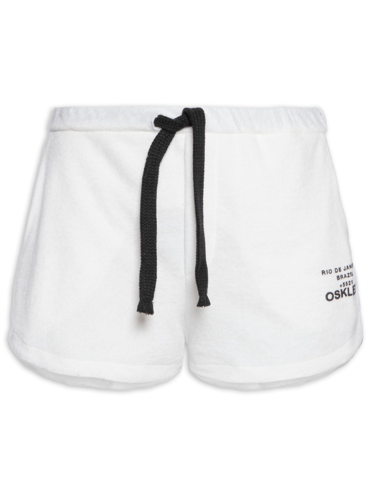 Short Feminino Atoalhado - Branco