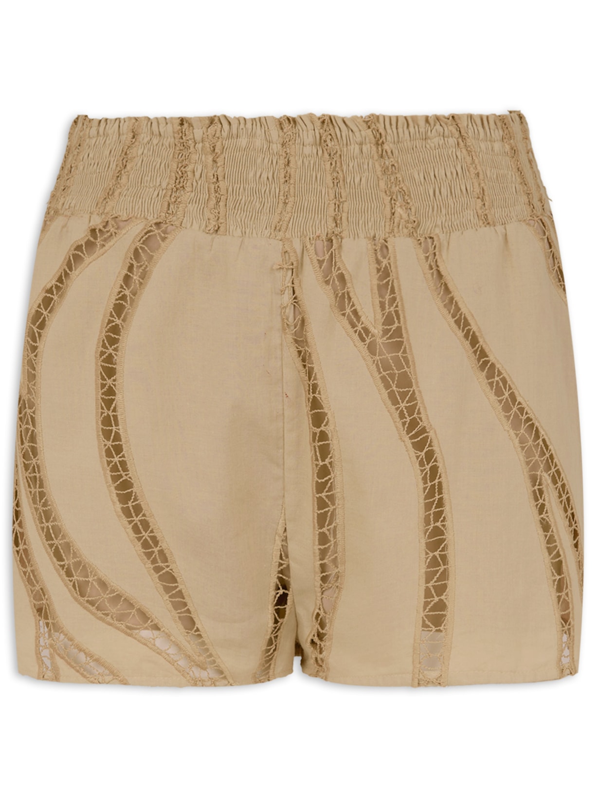 Short Feminino Babi - Bege