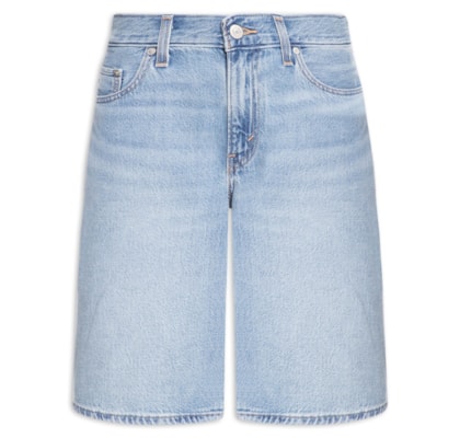 Short Feminino Baggy Dad Jort - Azul