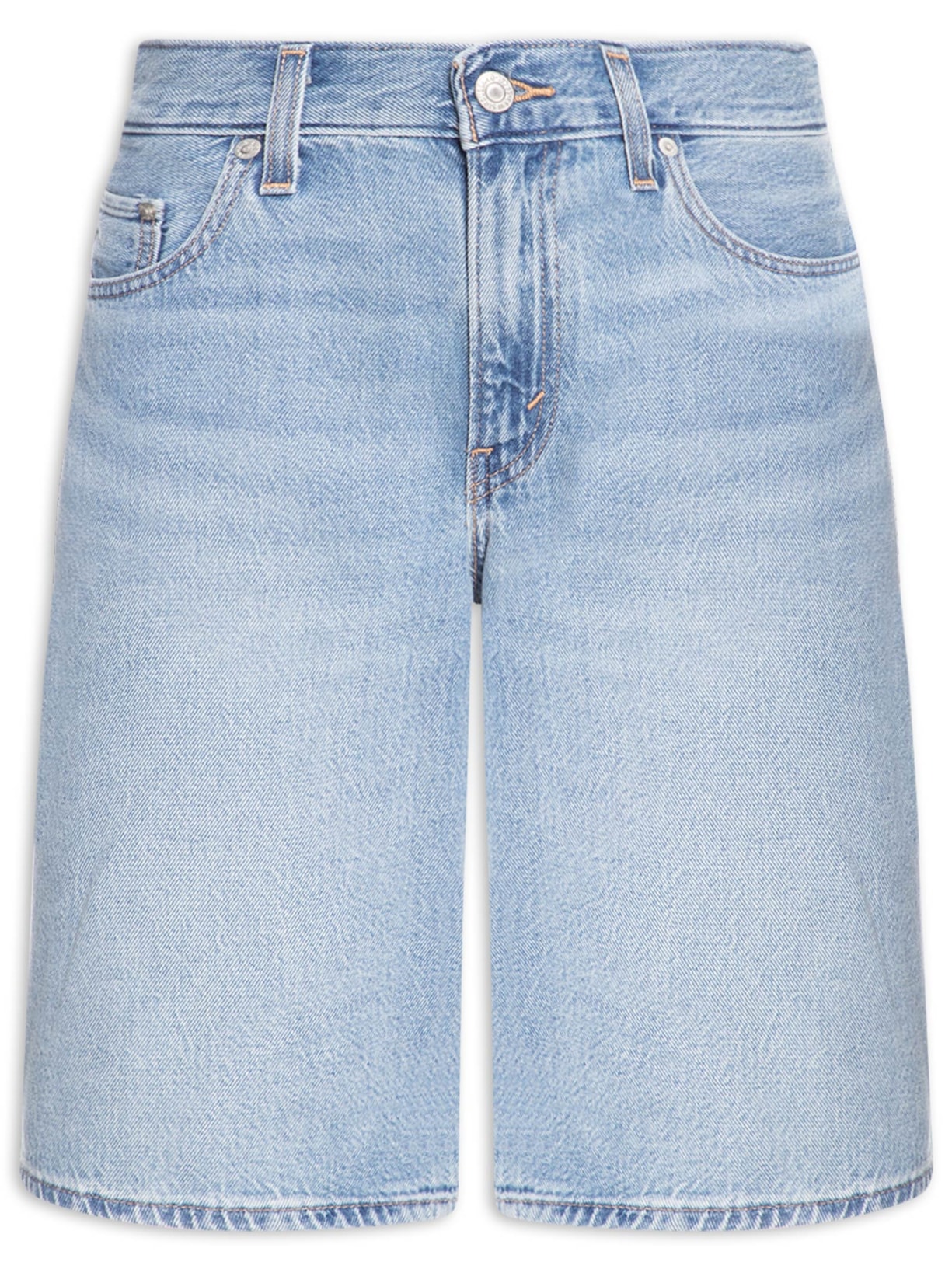 Short Feminino Baggy Dad Jort - Azul