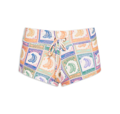 Short Feminino Banana Selo - Bege