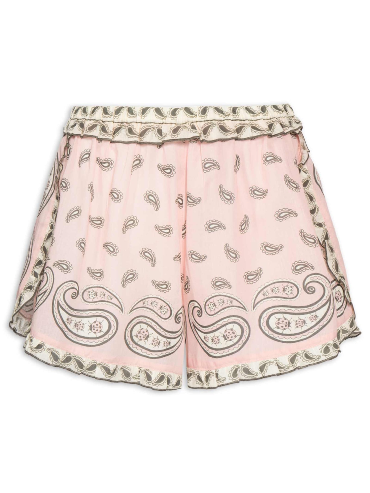Short Feminino Bandana Jardim - Rosa