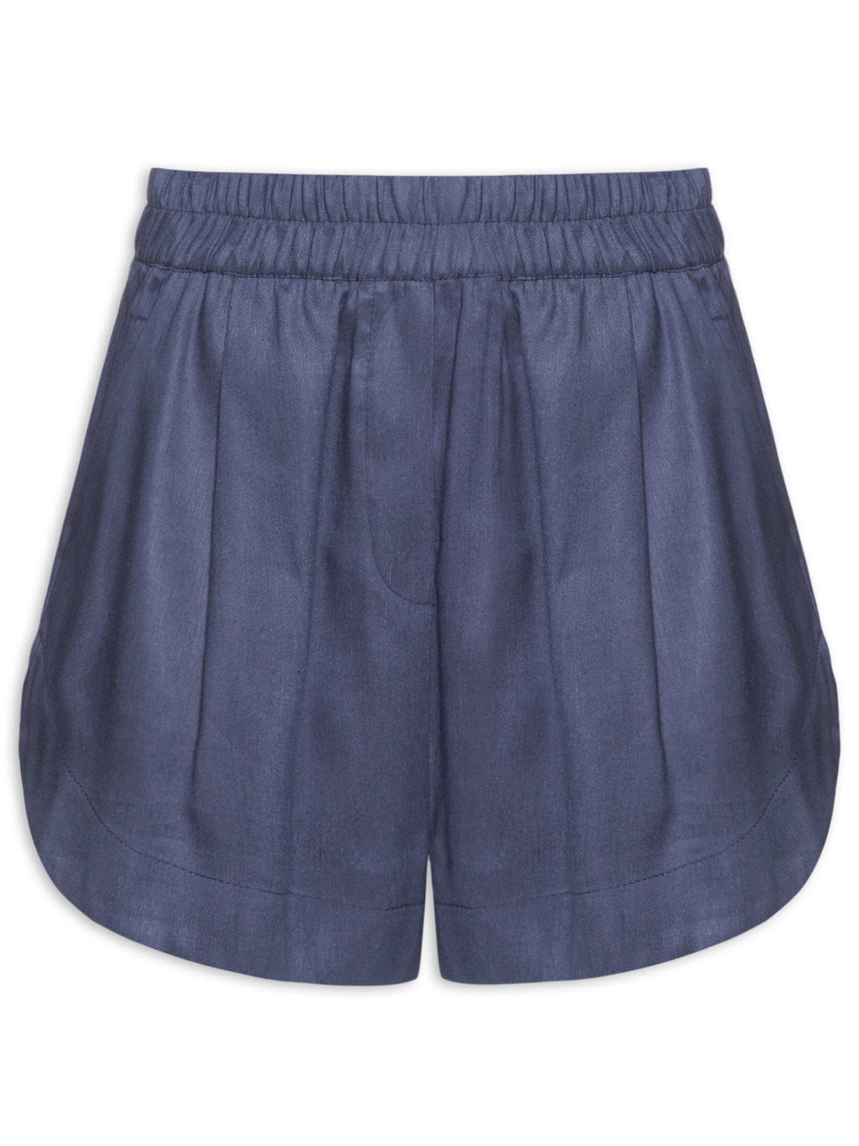 Short Feminino Basic Denim Azul Animale