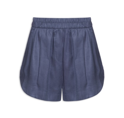 Short Feminino Basic Denim - Azul