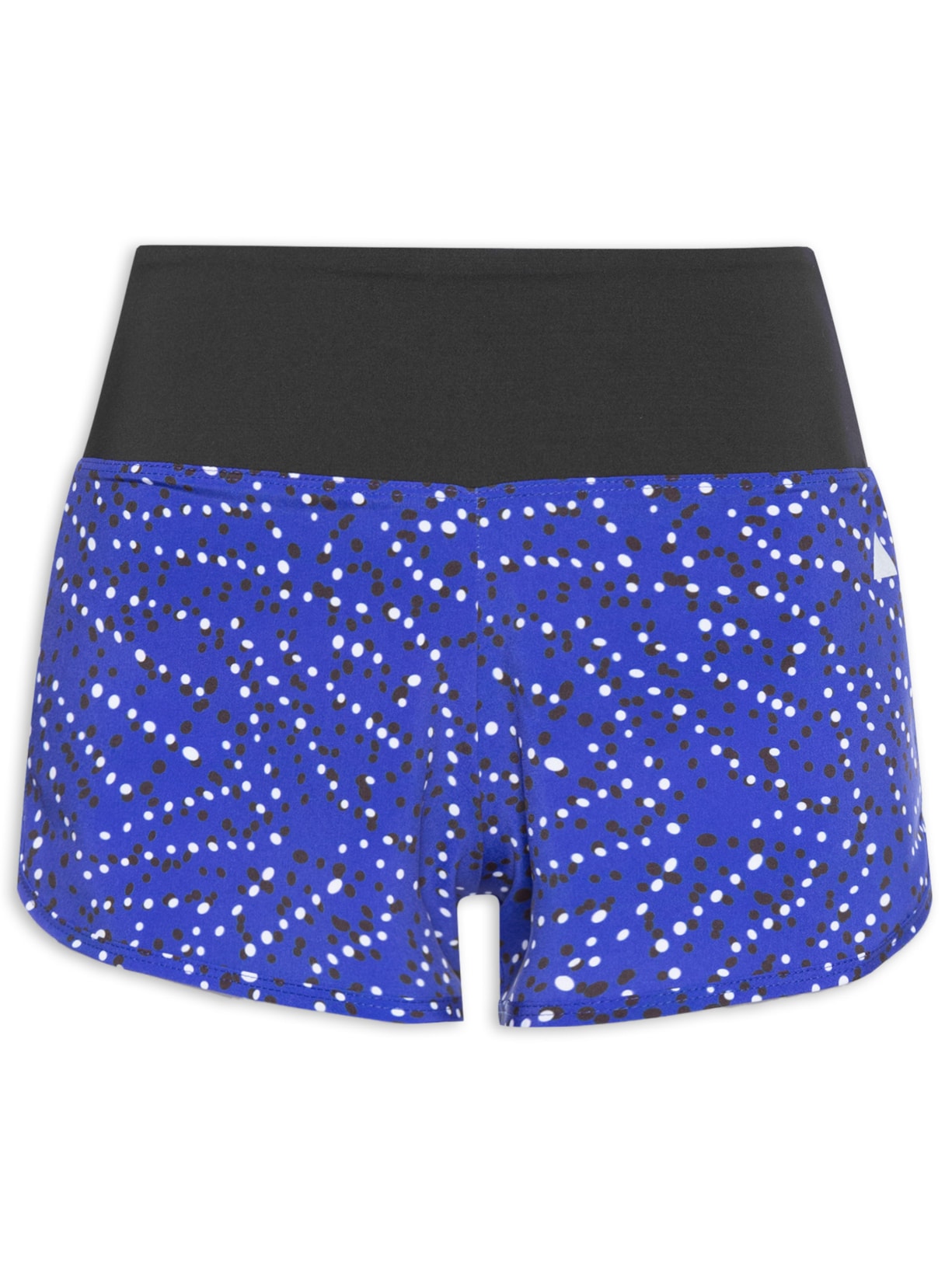 Short Feminino Basic Estampado Blues - Azul